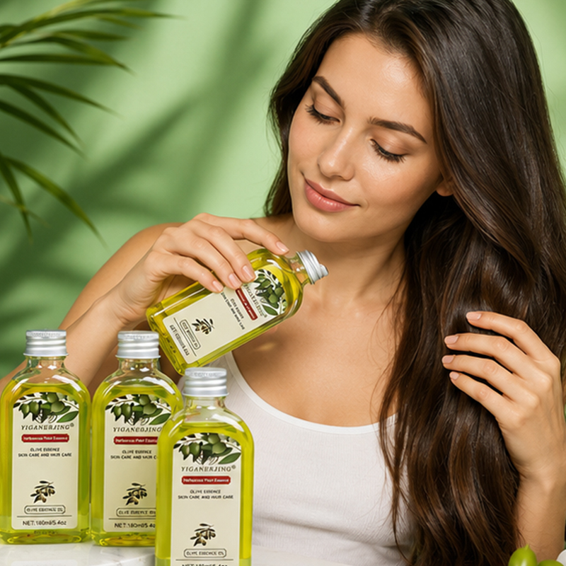1/2PCS YIGANERJING OLIVE OIL,  - огляд і ціна Hair Care Olive Oil