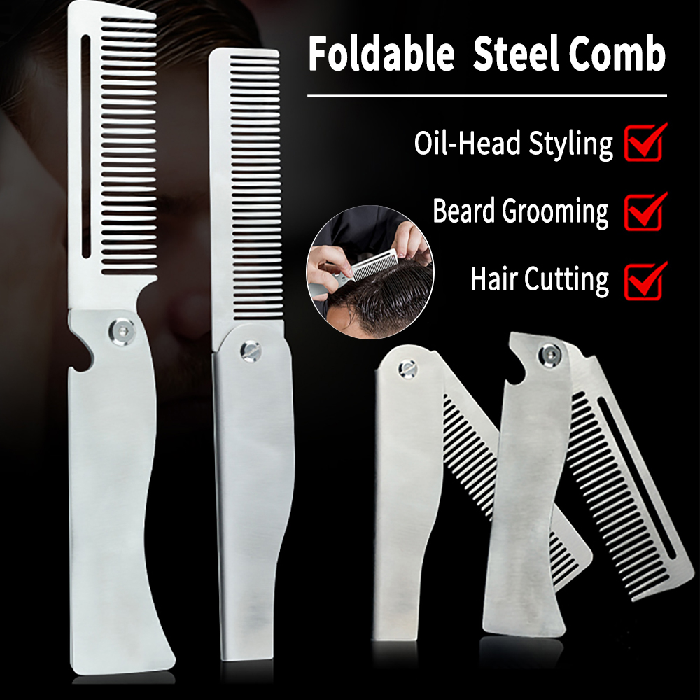 New Type 1/2PCS Portable Steel - огляд і ціна Hair Care Barber