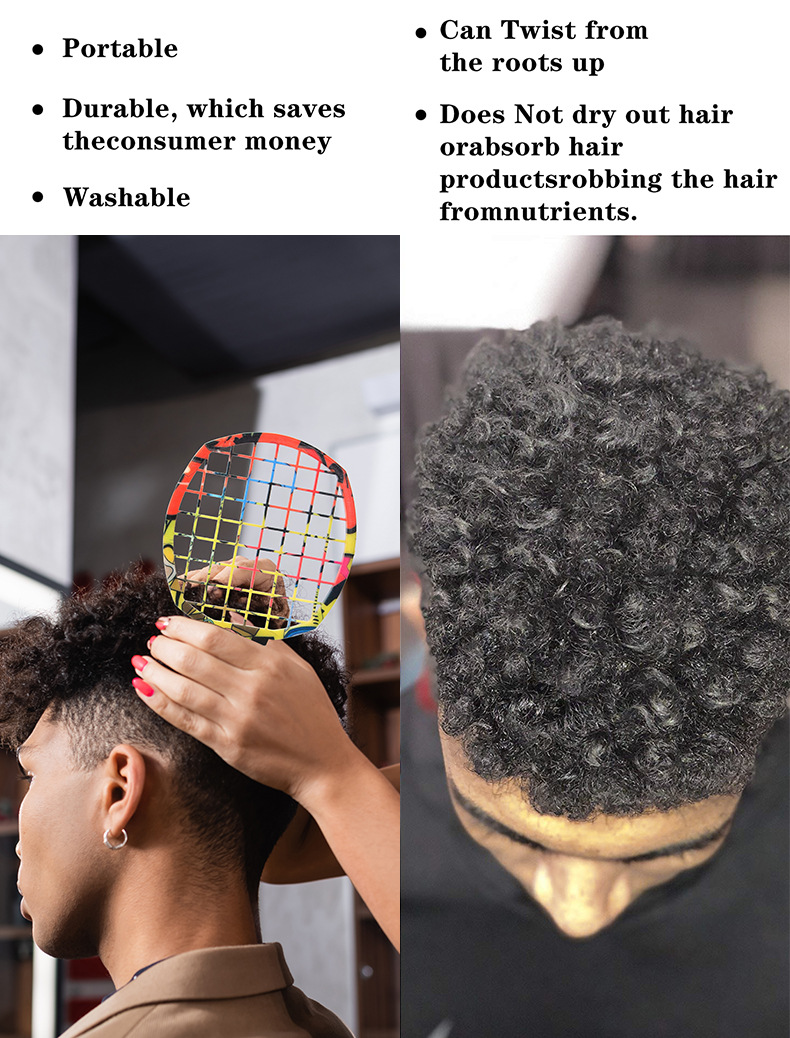 2Pcs Professional Salon Afro C - огляд і ціна Afro Pick Comb
