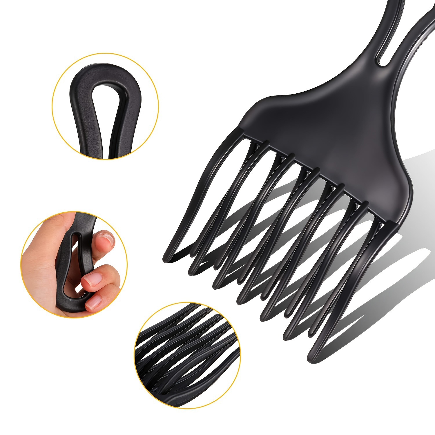 Wide Teeth Brush Pick Comb For - огляд і ціна Afro Pick Comb