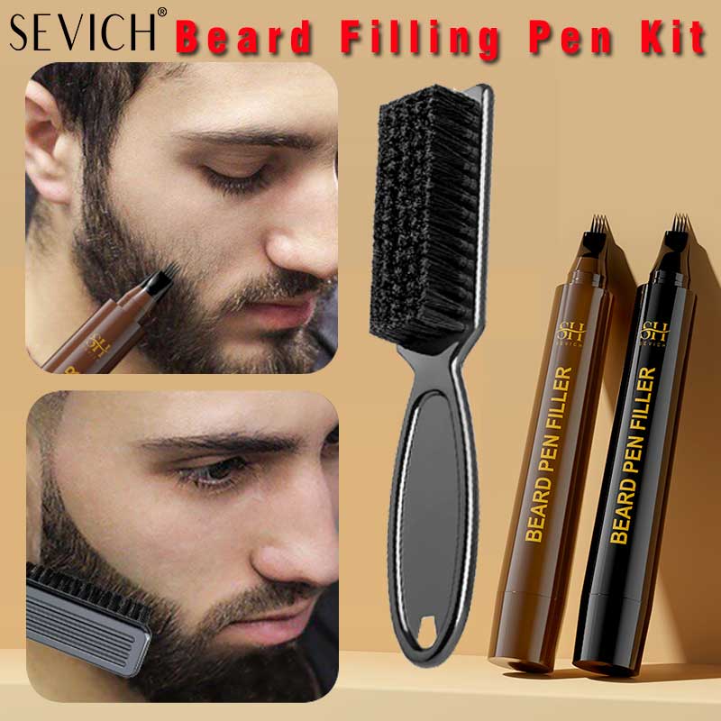 Beard Filling Pen Kit Four Pro - огляд і ціна Hair Care Basic