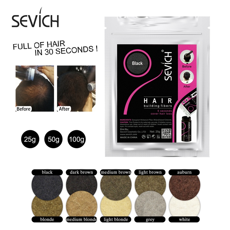 Sevich Hair Fiber Refill 100g  - огляд і ціна Hair Care Basic