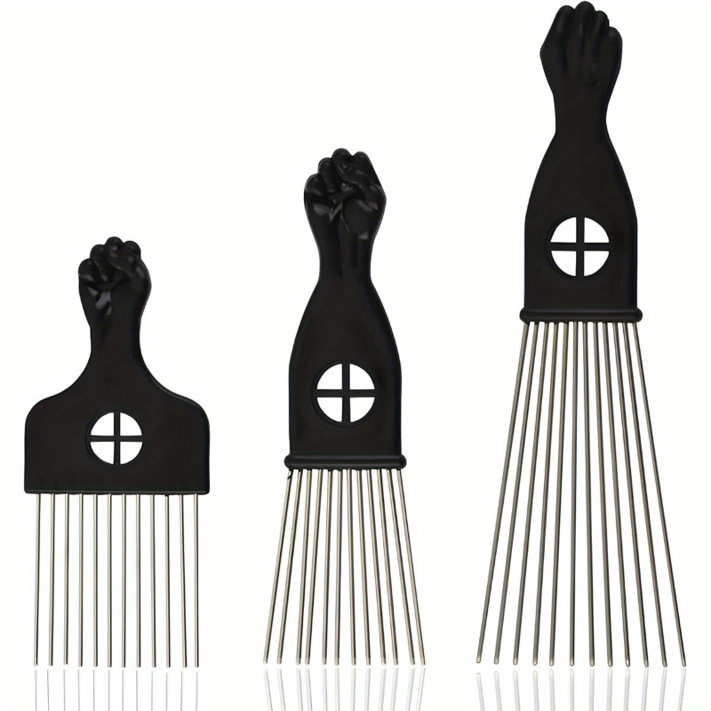 1- Piece Stainless Steel Afro  - огляд і ціна Afro Pick Comb