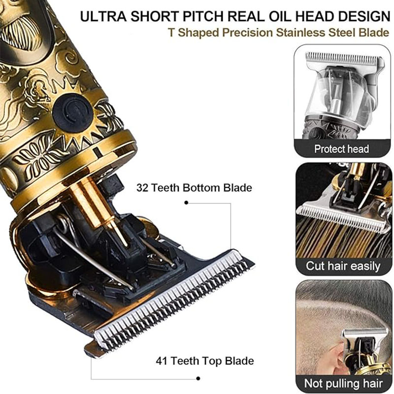 Rechargeable Mens T9 Carving H - огляд і ціна Hair Care Barber
