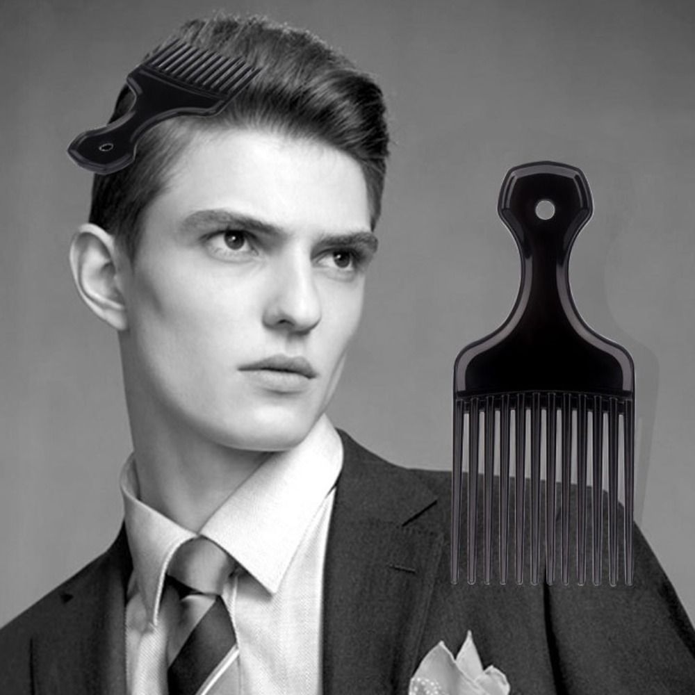 Curly Afro Plastic Fork Hairbr - огляд і ціна Afro Pick Comb