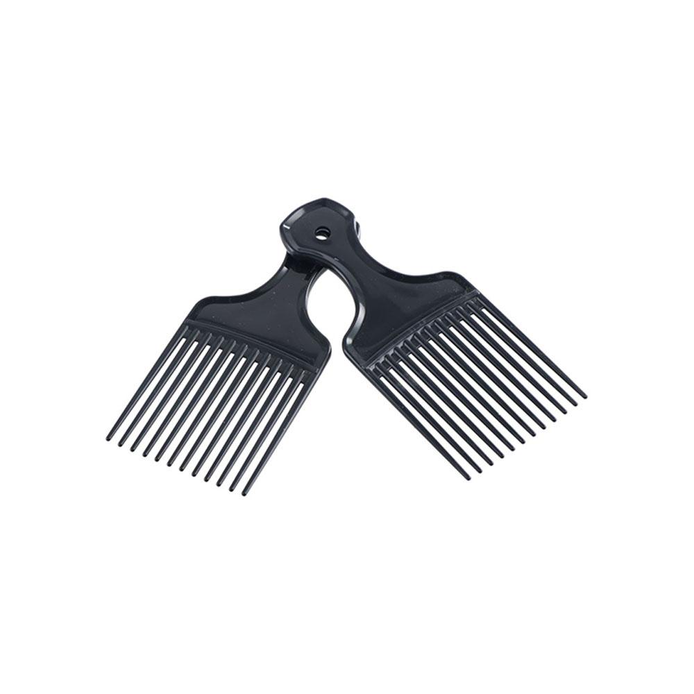 Curly Afro Plastic Fork Hairbr - огляд і ціна Afro Pick Comb