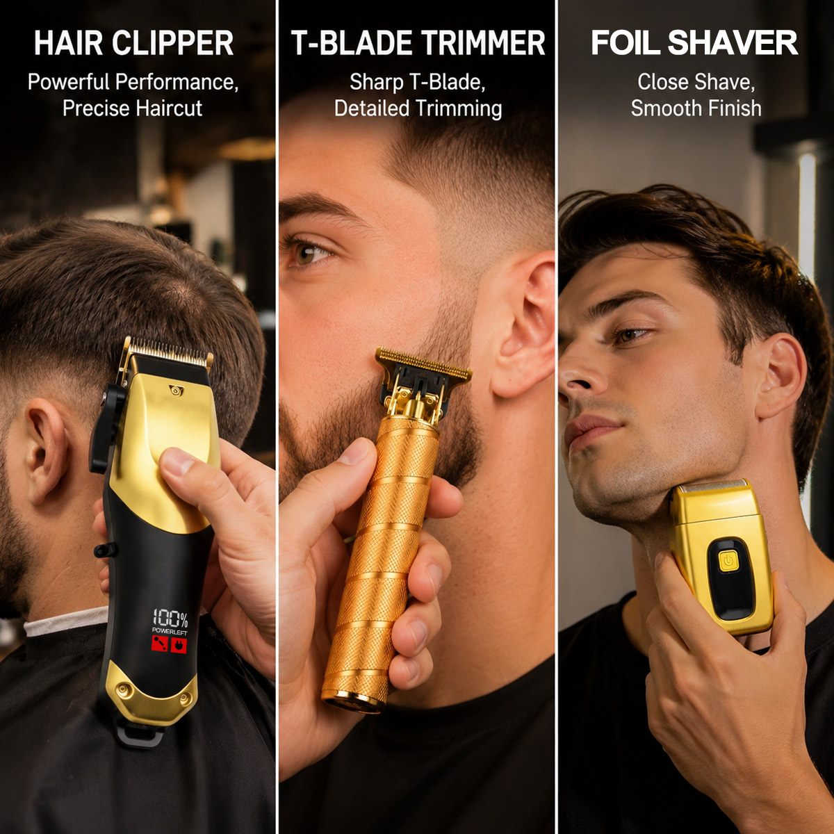 3in1 Portable Hair Clipper Kit - огляд і ціна Hair Care Barber