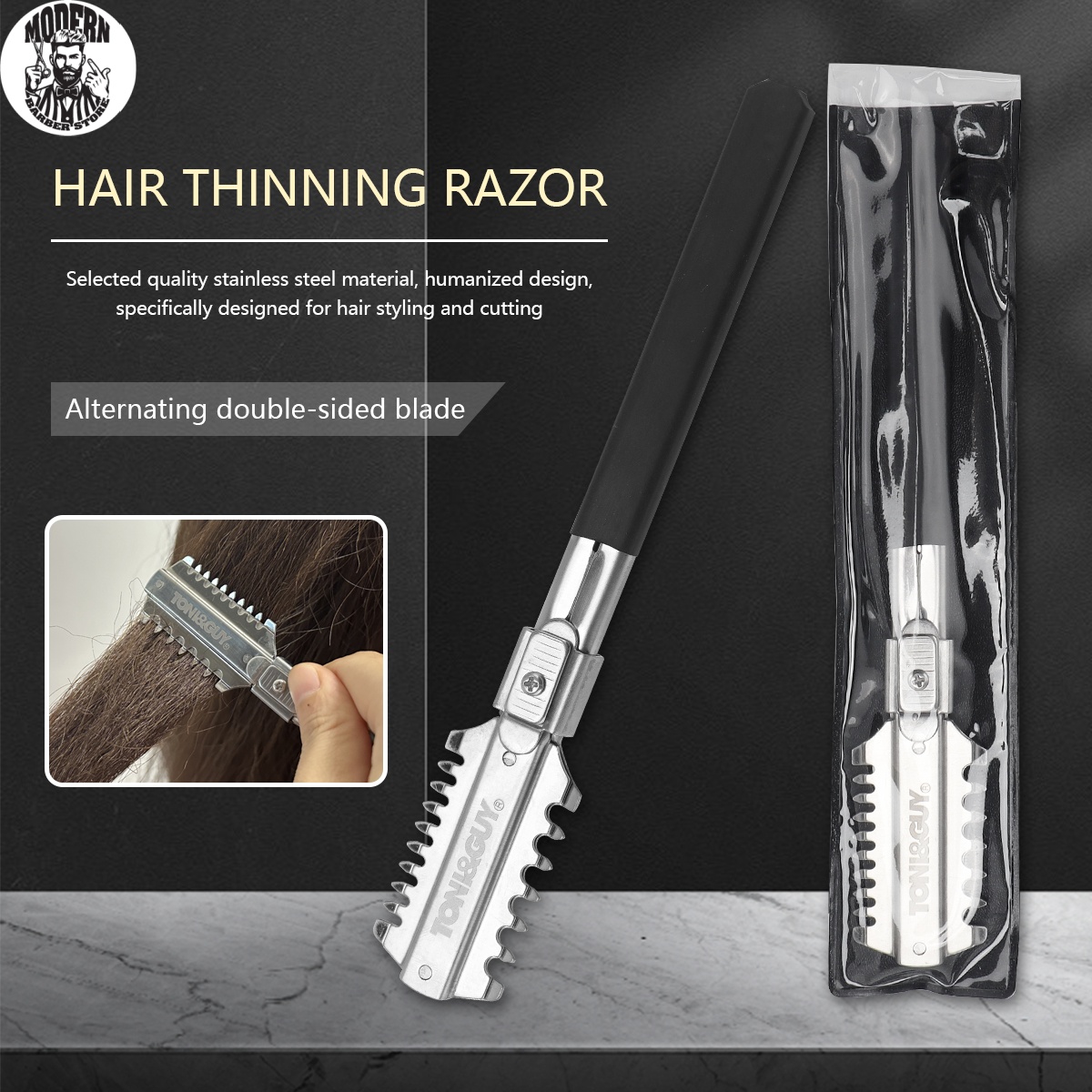 Salon Double-Edge Shaving Hair - огляд і ціна Hair Care Barber