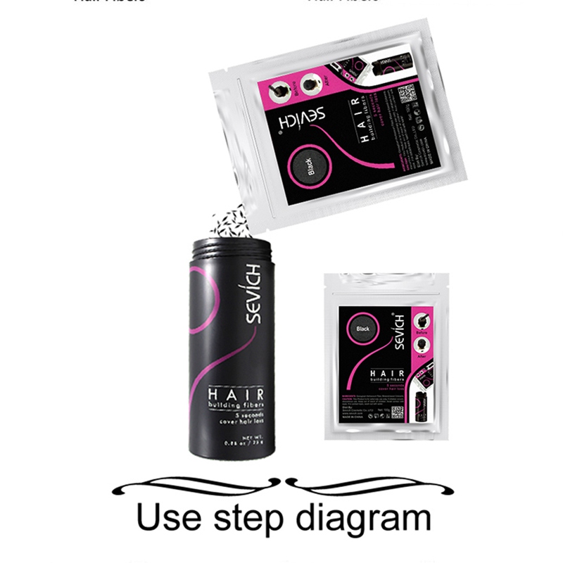 Sevich 100g Hair Fibers 10 Col - огляд і ціна Hair Care Basic