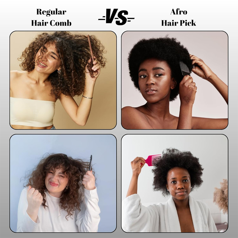 Silicone Magic Twist Hair Brus - огляд і ціна Afro Pick Comb