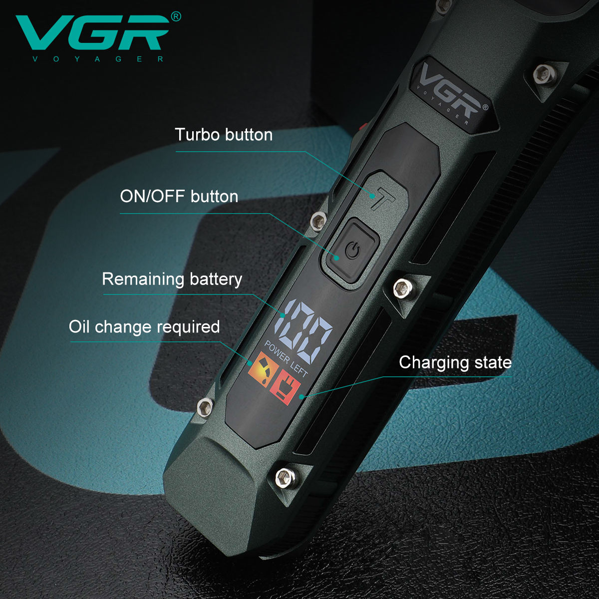 VGR V-696 New metal Popular Sa - огляд і ціна Hair Care Barber